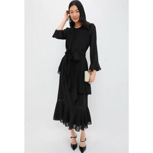 Tuckernuck Black Ruffle Dress